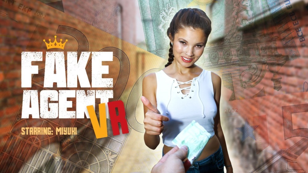 Miyuki Son in Thrilling Fake Agent VR Scene