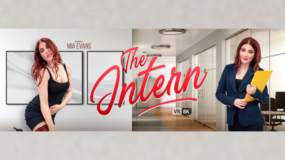 Mia Evans in Steamy Office Intern Seduction