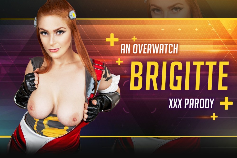 Penny Pax in Overwatch Brigitte VR Sex Parody
