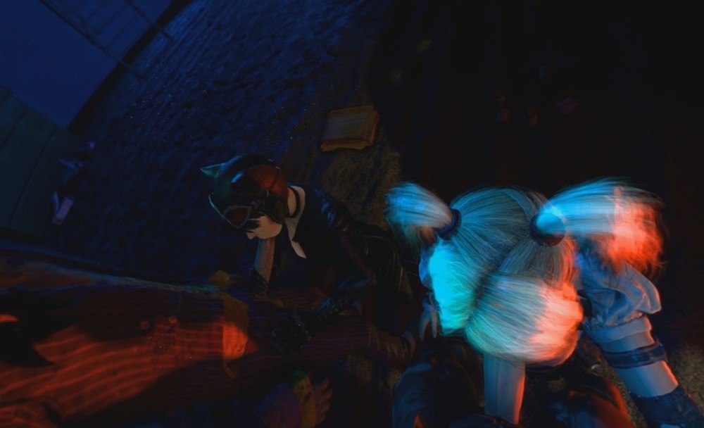 Harley Quinn and Catwoman in Fierce XXX Clash