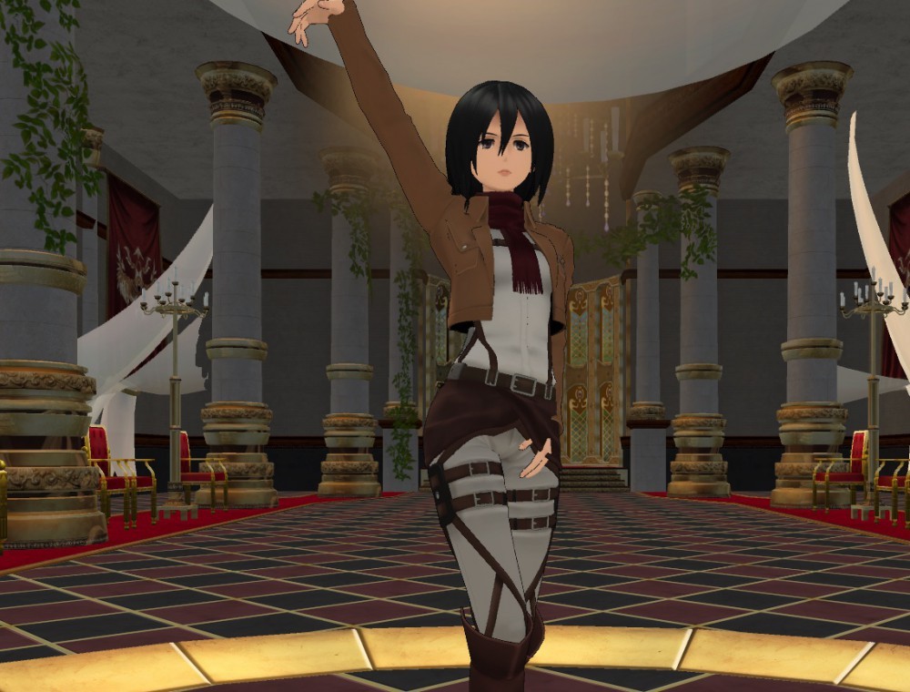 Mikasa's Wild Adventure: VR Anime Parody