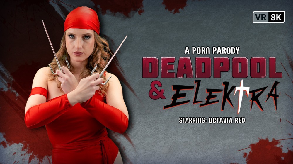 Octavia Red in Deadpool & Elektra VR Parody