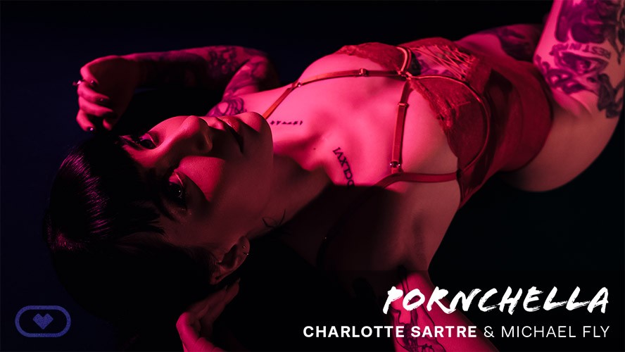 Charlotte Sartre in Wild Festival VR Romp