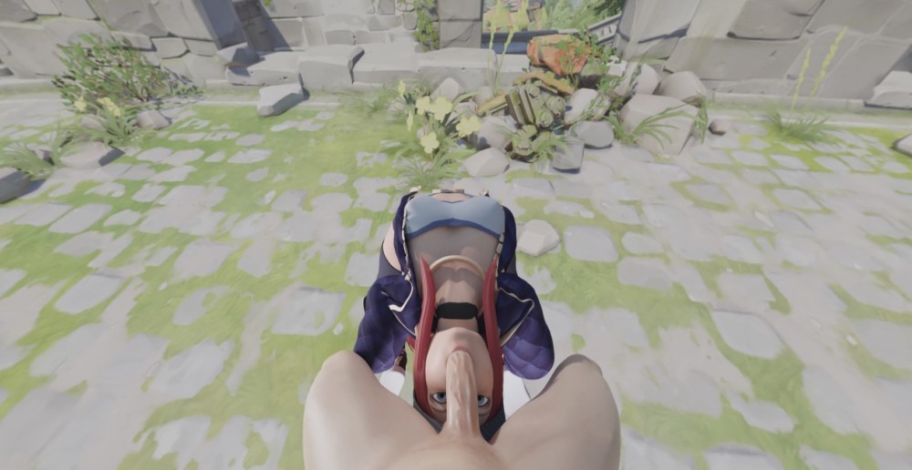 Akali Bends Backwards in Stunning VR Parody