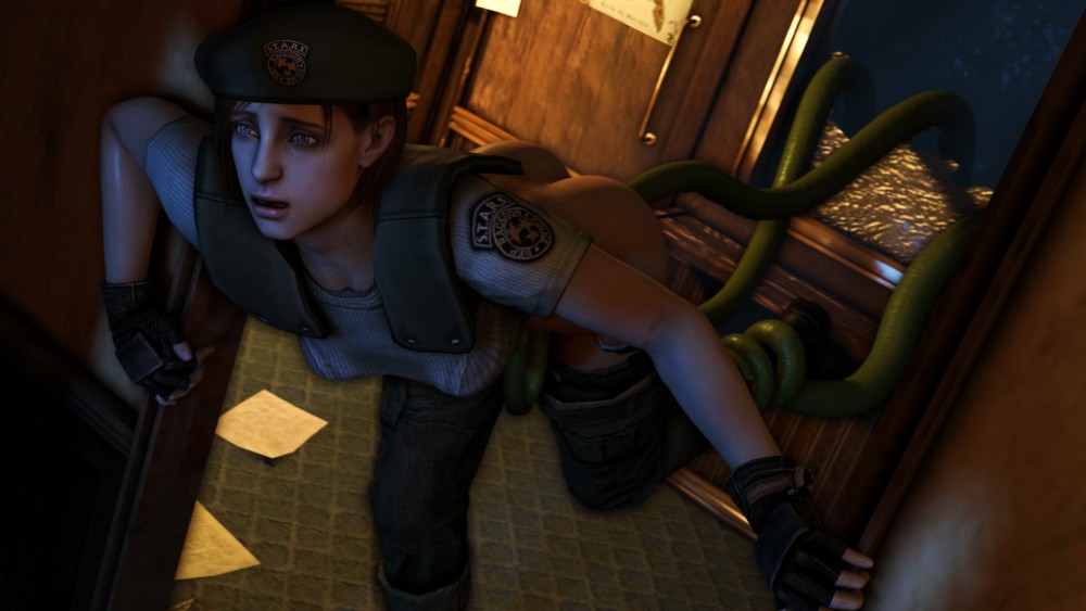 Jill Valentine in Resident Evil XXX Parody Thrill