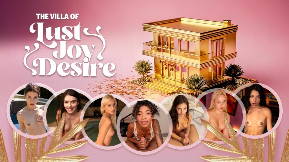 Interactive VR Lust House with Barbie Rous