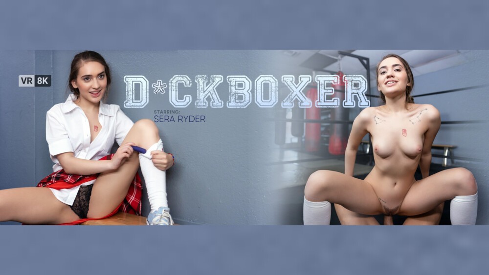 Sera Ryder in Intense VR Boxing Match