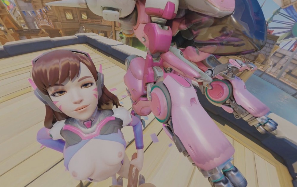 Dva Outdoor Handjob in Park - XXX Parody Thrill