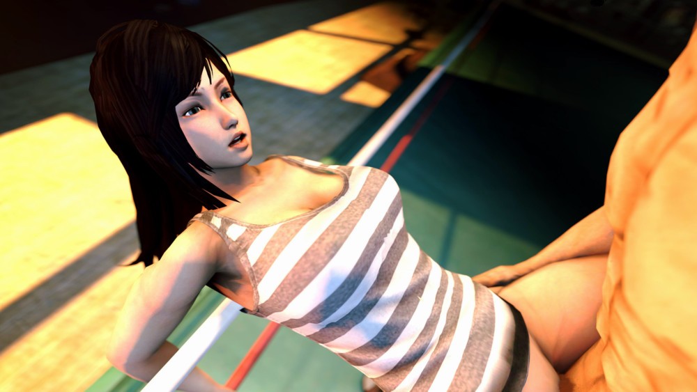 Kokoro in XXX Parody: Intense Boxing Lesson