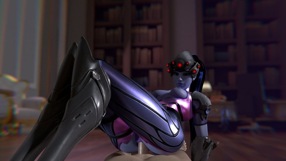 Widowmaker Sexy 3D Parody Loop in 4K