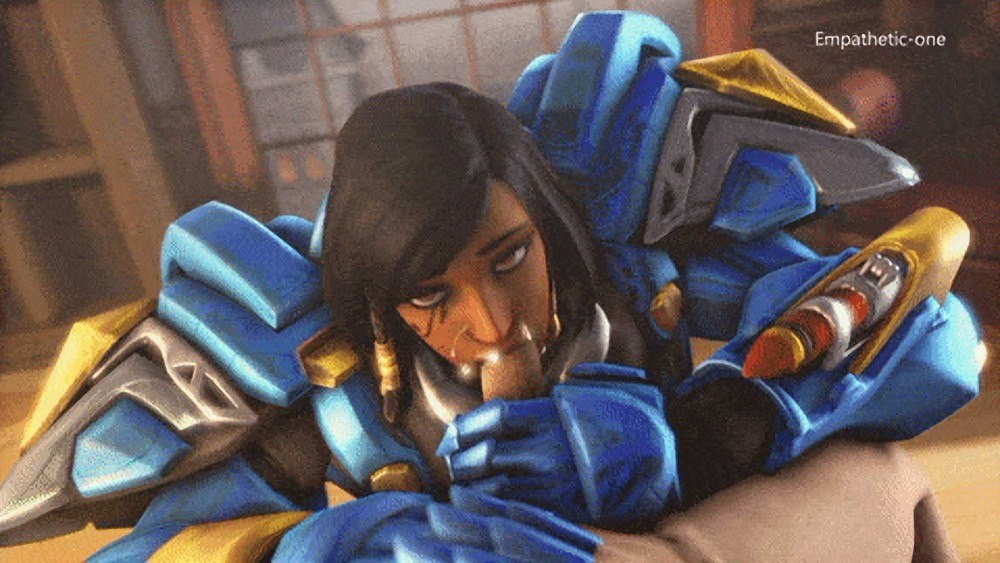 Pharah Overwatch Parody: Erotic Support in 4K VR