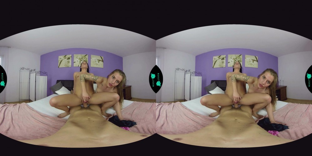Dellai Twins Kinky VR Threesome Hardcore
