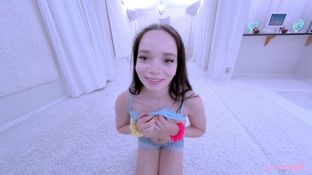 Selina Imai Strips in White Studio Solo Show