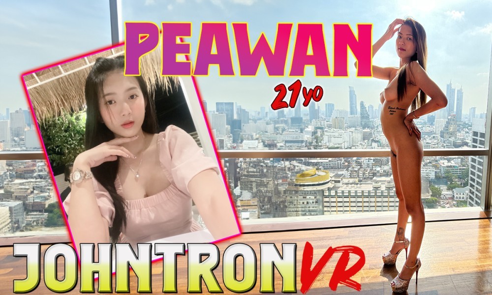 Skinny Thai Guide Peawan in Wild VR Passion