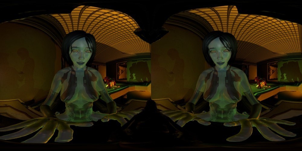 Cortana Cowgirl: Sexy VR Parody in 4K