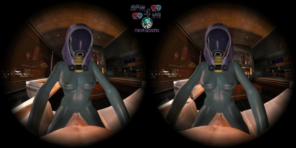 Mass Effect Tali Cowgirl XXX Parody in 4K