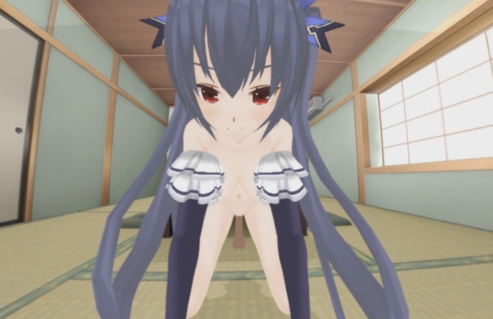Neptunia Noire VR Reverse Cowgirl Thrill