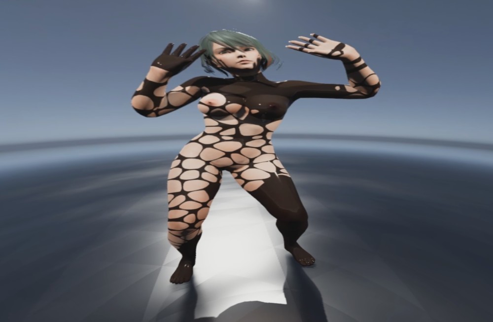 DOA Tamaki Dissolving Suit Hot VR Parody