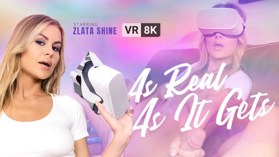 Zlata Shine in Intense VR Passion 8K