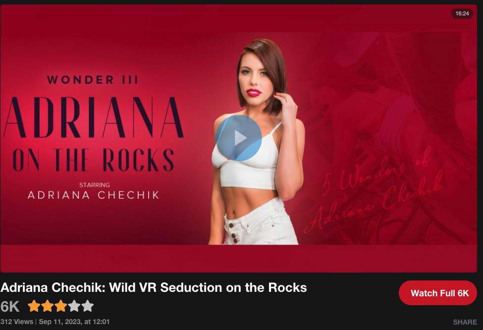 Adriana Chechik's VR Porn: 5 Wild Fucks in XR Bliss