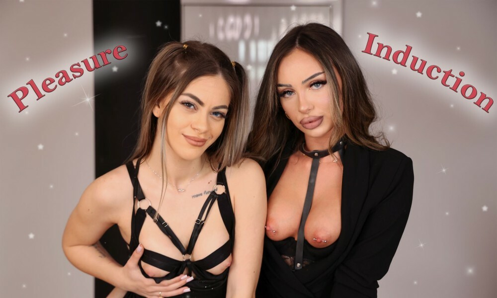 Ariana & Miley Sin: Lesbian Office Seduction