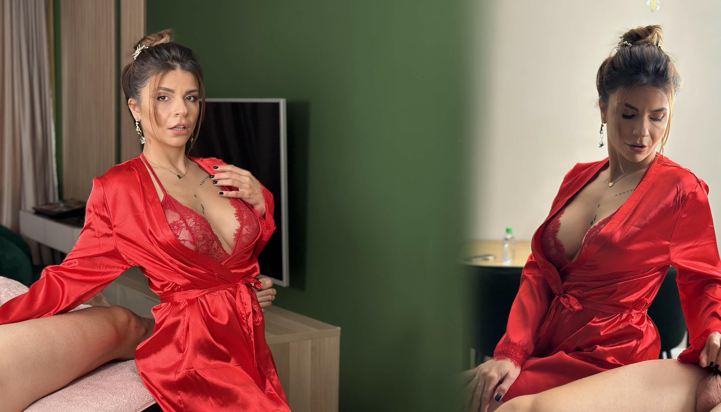 Massage Rooms - Big Tits Masseuse