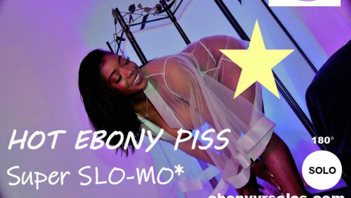 Taylor The Don in Hot Ebony Slow-Mo Thrill