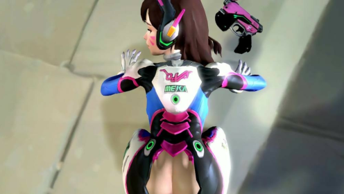 D.Va Overwatch Parody: Intense 4K VR Action