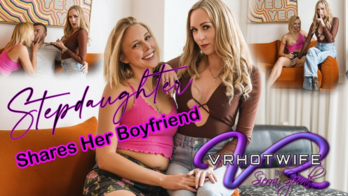 Stepdaughter Caught: Hot Threesome with Boyfriend