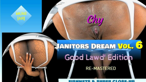 Janitor's Fantasy Vol. 6 - Thick BBW Fishnets & Gaping Up-Close Asshole [REMASTERED] [Passthrough]