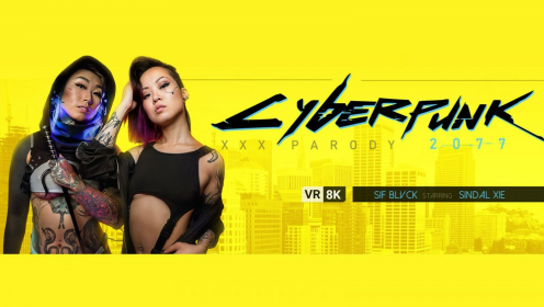 Cyberpunk 2077 XXX Parody VR Threesome