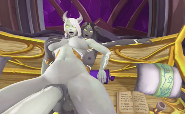 Futa Lightforged Draenei Wild Ride - Warcraft - Image 4