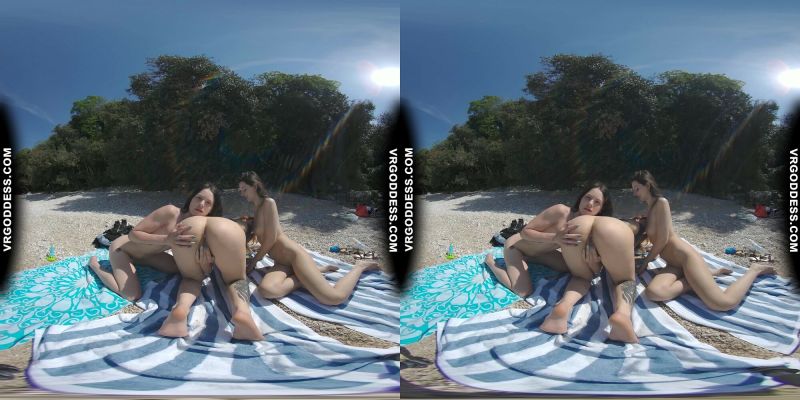3 Babes On Nude European Beach Mini Lesbian Outdoor Vacation Orgy Matty Cheri Rebeka Ruby - Image 9