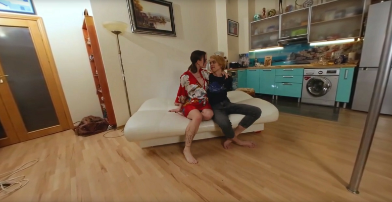 Young Wife Surprises Husband with Sexy Masseuse - Image 1