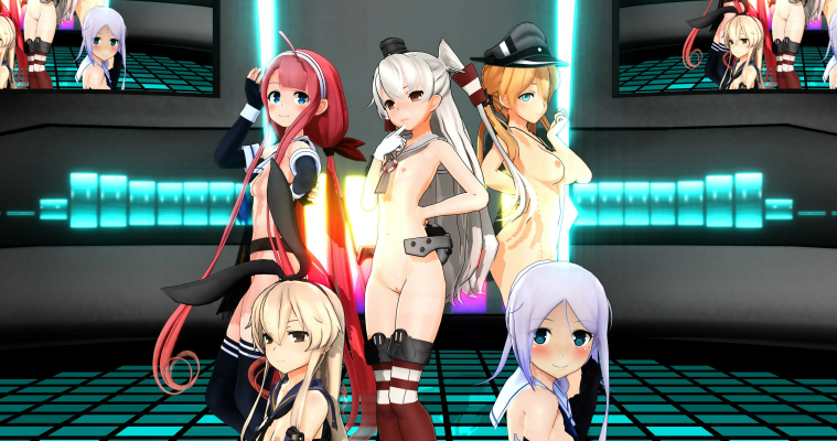 Kantai Collection VR Striptease Parody - Image 1
