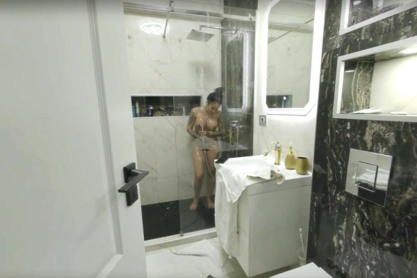 Mistress Kennya BDSM Shower Fantasy Peek - Image 3