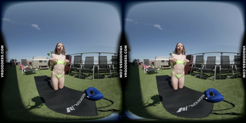 Kitty Kate Nude Yoga in Stunning Sunny VR - Image 3