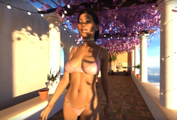 Walk in the Clouds: Stunning CGI Erotic Fantasy - Image 1