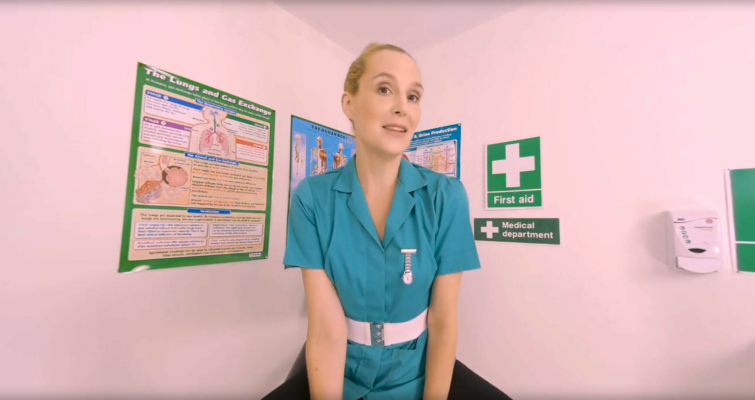 Ariel Anderssen in Nurse Voyeur Fantasy VR - Image 1