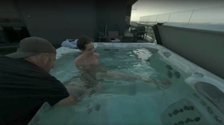 Hot Big Boobed Girl Sammy Loves Masturbating Behind The Scenes In Jacuzzi - Image 3