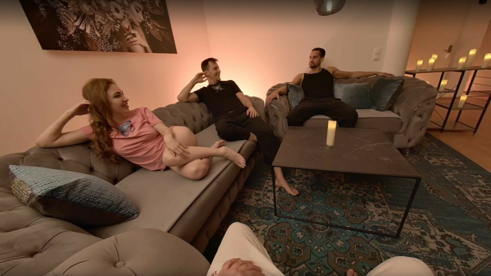 Sweet Analena in Wild Gangbang Adventure - Image 1