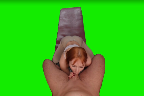 Yoga Squirt Orgasm with Dolly Dyson (Passthrough) - Image 1