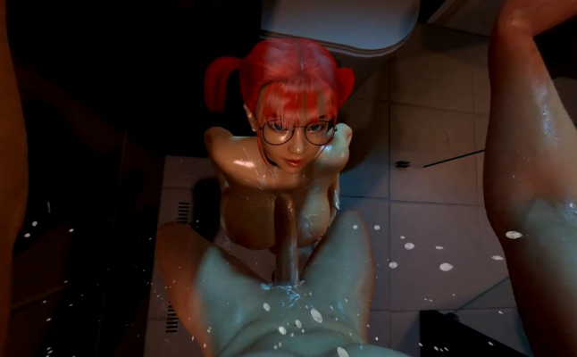 Akiko's Steamy Unexpected Shower Thrill - Image 5