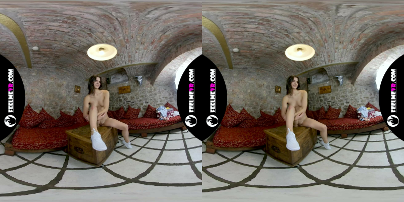 Virtual Reality Nude Photosession Backstage With Teenager Viola Kat - Image 6
