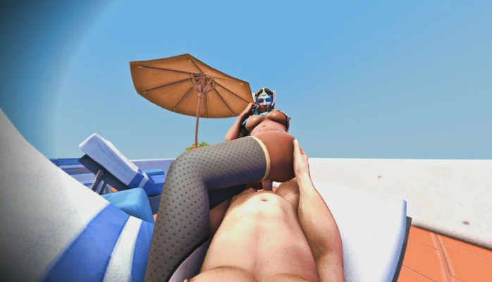 Symmetra Beach Fantasy: Erotic 4K Parody - Image 3