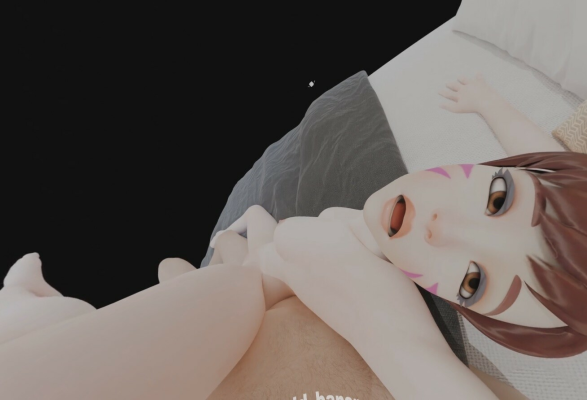 Dva Spooning Passion in 4K Hentai Parody - Image 4