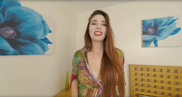 Curvy Ivory See Through Solo Tease - Image 1