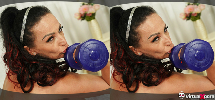 Sporty Hairy Granny: Lady Masa Solo Action - Image 5