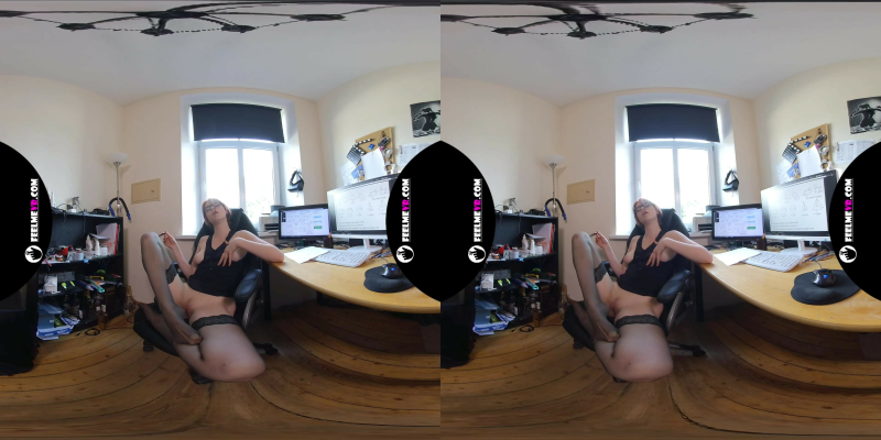 Margarita Sizzling VR Office Strip Tease - Image 6