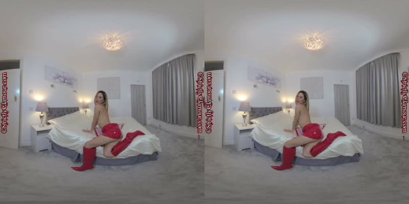 Samantha in Red PVC - Image 5